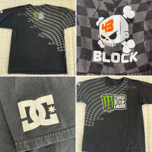 DC Other - DC Monster World Rally Team Ken Block Crew Neck Graphic Tee Shirt Size Large